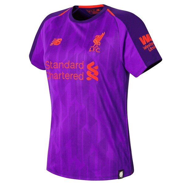 Liverpool Trikot Auswarts Damen 2018-19 Lila Fussballtrikots Günstig